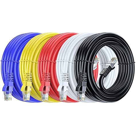 RJ45 CAT6 Ethernet Patch LAN Cable (Random Colors)
