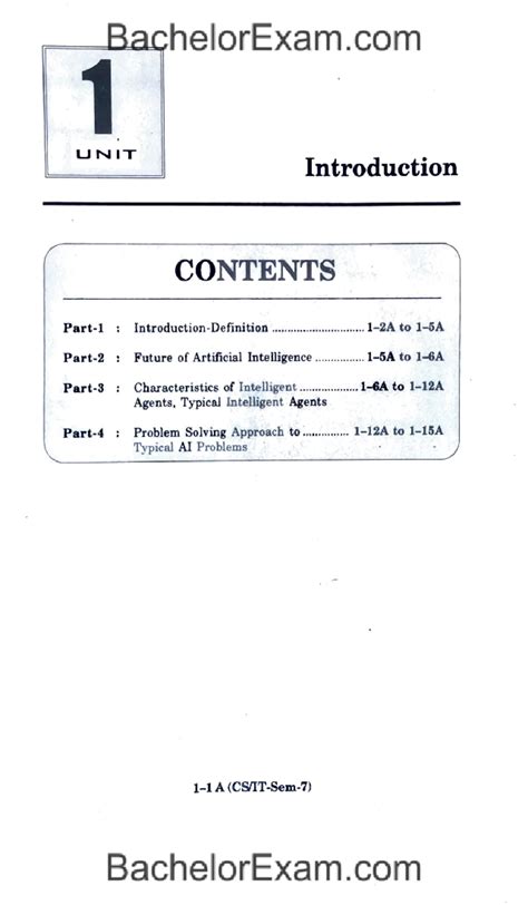 Artificial intelligence unit 3 - UNIT 3 are good at understanding ...