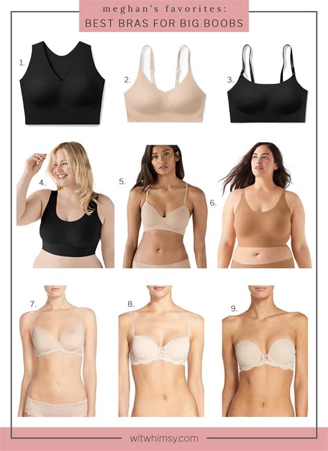 Best Everyday Bras for Bigger Boobs - wit & whimsy