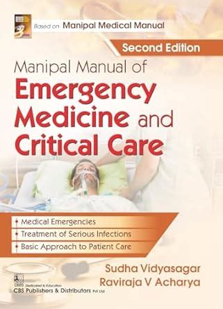 Buy Manipal Manual Of Emergency Medicine And Critical Care 2Ed (Pb 2025 ...