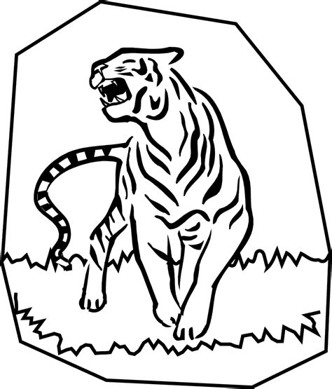Free Printable Tiger Coloring Pages For Kids