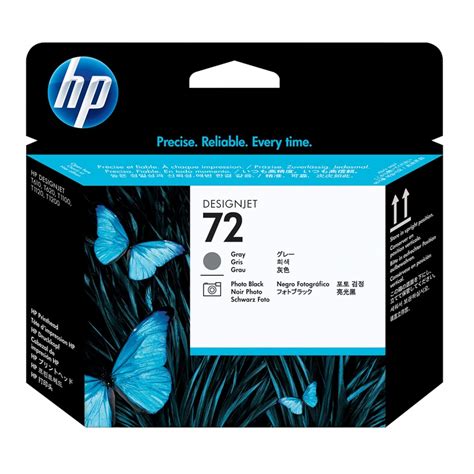 Hp C9380A Uk 72 Gray / Photo Black Printhead Printer Cartridges ...