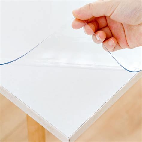Amazon.com: Eisdroma Clear Table Cover - 16 x 24 Inch, 1.5mm Thick ...