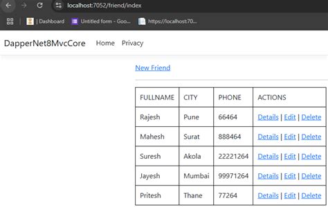 Create Registration Form Asp.net Core Web Using with Dapper 的图像结果