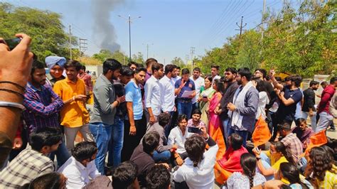 Indore: Steel Speed Breakers Installed At DAVV Main Gate As Students ...