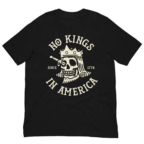 No Kings T-shirt – Murder Apparel