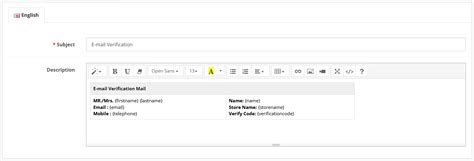 Opencart - OpenCart Email Verification