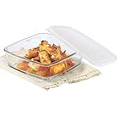 Borosil 1.4 L Easy Grip Baking & Serving Round Shape Cake Dish ...
