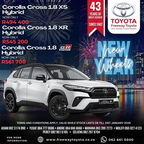 Toyota Corolla Cross – Freeway Toyota Johannesburg – Best deals on Toyota Corolla, Toyota C-HR ...