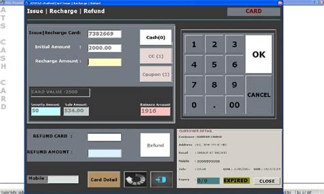 Food Court and Canteen Prepaid Card POS Billing Software