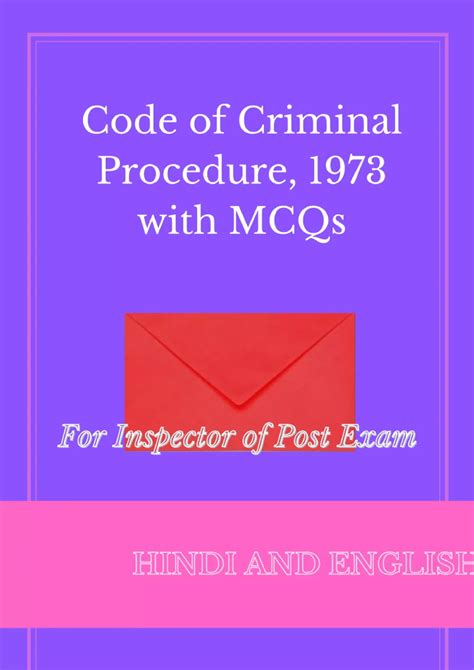 CRPC (Code of Criminal Procedure) 1973 MCQs | GDS KATTA MCQs | IPO Exam ...
