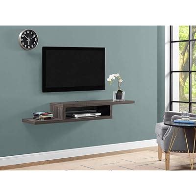 Buy EDTO Wall Mounted TV Console, Asymmetrical Floating Wall Mounted ...