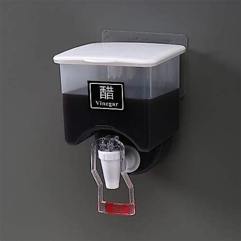 Automatic Sauce Press Bottle Wall Mounted Hanging Condiment Bottle Hand ...