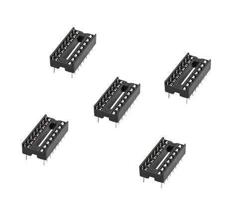 AVS COMPONENTS 14 Pin DIP IC Socket-Base-Connector for Microcontrollers ...