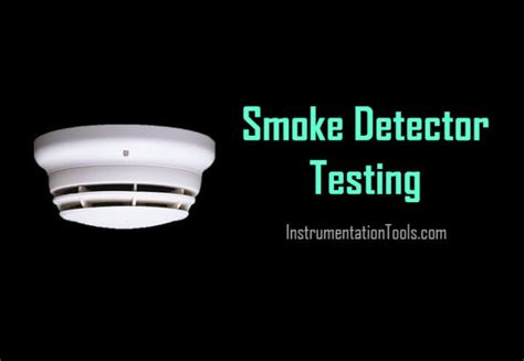 Image result for Smoke Detector Testing