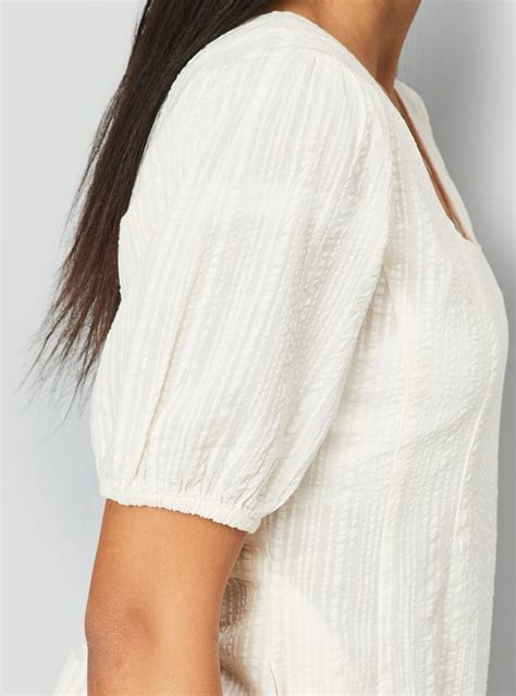 Buy Kalki x Max Women Seersucker A-line Dress Online at just Rs. 999.0 ...