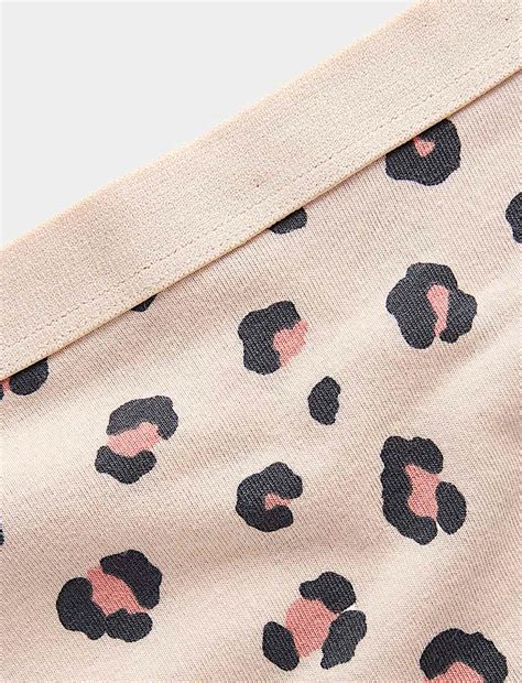 Buy 7 Pack Cotton Rich Animal Print Shorts (5-16 Yrs) at Marks & Spencer