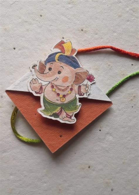 Get Rakhi - Ganesha at ₹ 180 | LBB Shop