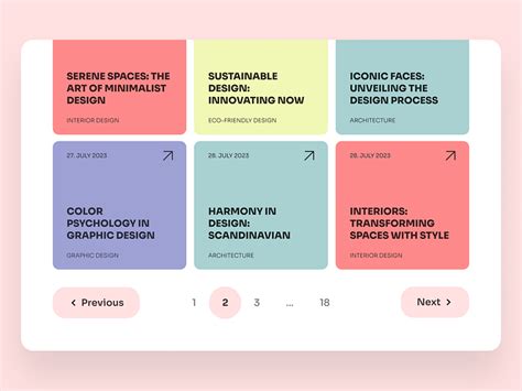 Image result for Paginator Design