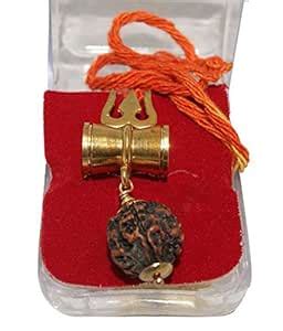 S.L Enterprises King & Queen Shiv Shakti KAWACH Pendant with RUDRAKSHA ...