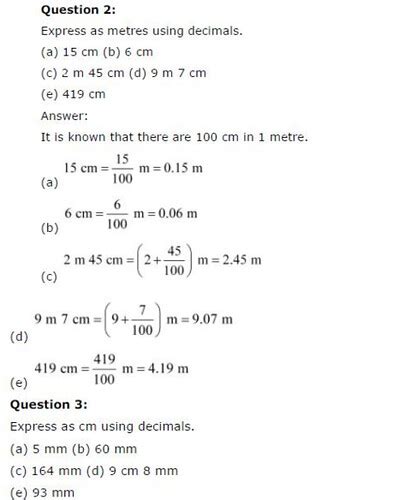 NCERT Solutions For Class 6 Maths Decimals Exercise 8.4 - Amresh Academy