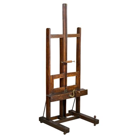 Large Antique Easel at Brianna Gellatly blog