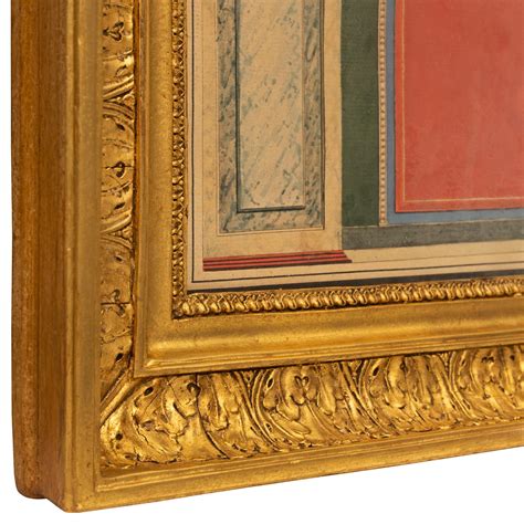 Italian Early 19th Century Neo-Classical St. Engraving of Villa Negroni ...