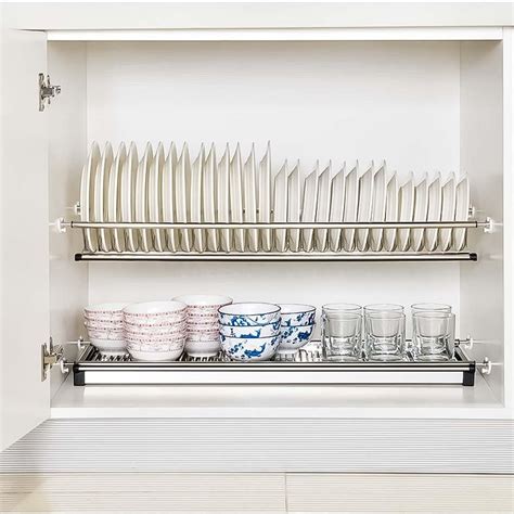 Buy VOLO Pack of 3 | Stainless Steel Dish Plate Rack Drainer for ...