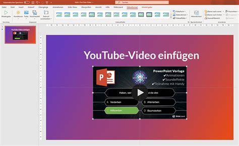 YouTube Video in PowerPoint einfügen | SlideLizard®
