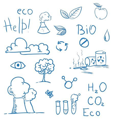 Set Of Eco Symbols Bio Symbol Natural Vector, Bio, Symbol, Natural PNG and Vector with ...