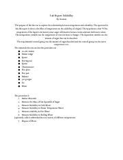 Image result for Solubility Lab Write PDF
