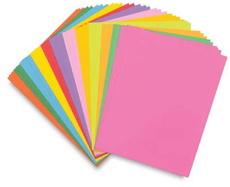 Colored Art Paper - Cup Making Paper (Base Board/Bobbins & Blanks ...