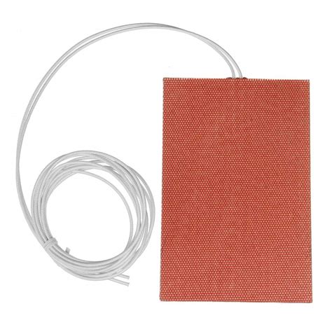 Generic Silicone Heater Pad Engine Block Hydraulic Tank Heating Plate ...