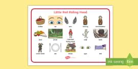 Little Red Riding Hood Animation Sequencing Cards