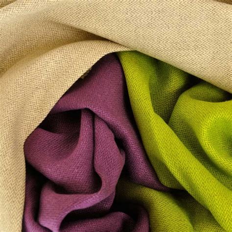 Tissu BIO chevron chanvre et laine de yack 270 g/m2 - A&A Patrons