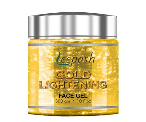 24 Caret Gold Lightening Face Gel - Illuminate and Even Skin Tone ...