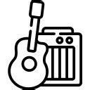 Guitar amplifier Icons & Symbols