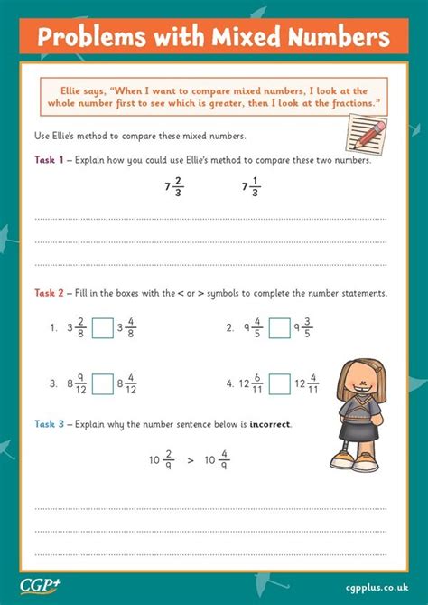 Comparing Mixed Numbers 的图像结果