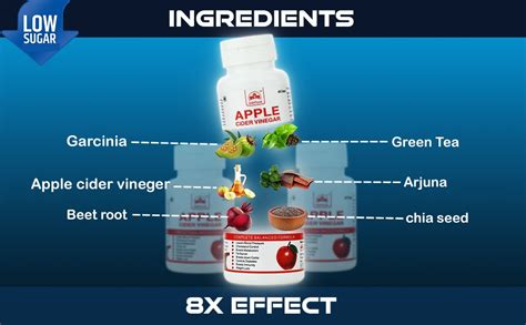 SidhPursh Apple Cider Vinegar Capsules for Weight Loss & Fat Burner for ...