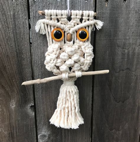 Macrame Owl Tutorial 的图像结果