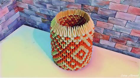 Image result for 3D Origami Box Tutorial