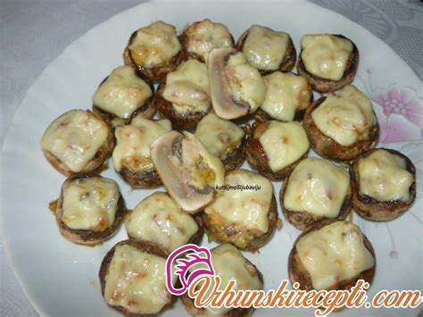 PUNJENI ŠAMPINJONI | Vrhunski Recepti