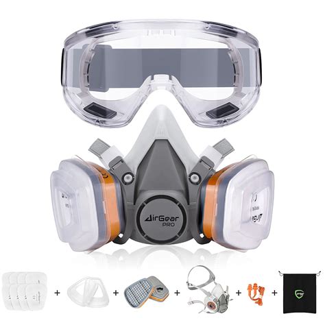 AirGearPro G-500 Reusable Respirator Mask With A1P2 Filters | Anti-Gas ...