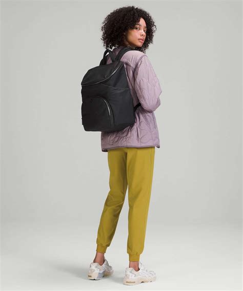 Lululemon New Parent Backpack 17L - Black / Trench - lulu fanatics