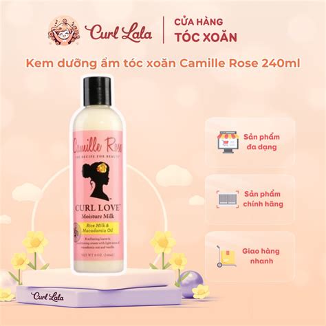 Kem dưỡng ẩm tóc xoăn Camille Rose Curl Love Leave-in Conditioning ...