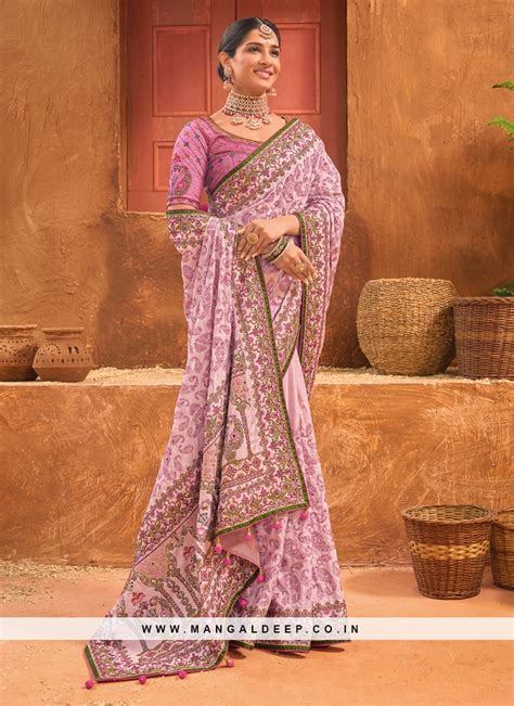 Delectable Banarasi Silk Party Classic Saree