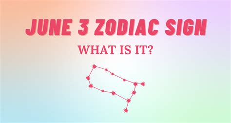 June 3 Zodiac Sign Explained | So Syncd