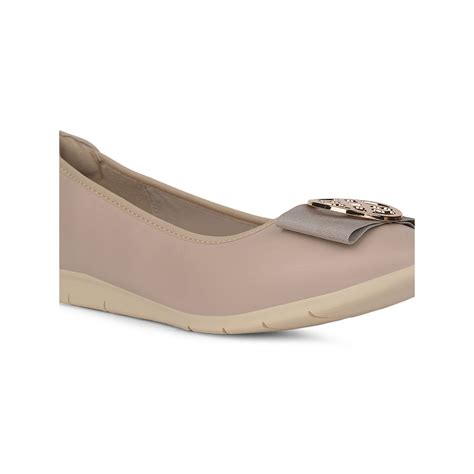 Buy Bata Comfit Grey Womens Classic Ballerina Online