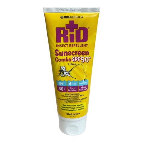 RID Insect Repellent Sunscreen Combo SPF50+ 100ml - Ampol Sorell ...