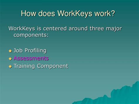 WorkKeys Testing 的图像结果